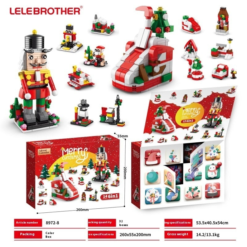 Caixa Musical Surpresa de Natal – Brinquedo para Montar para Crianças