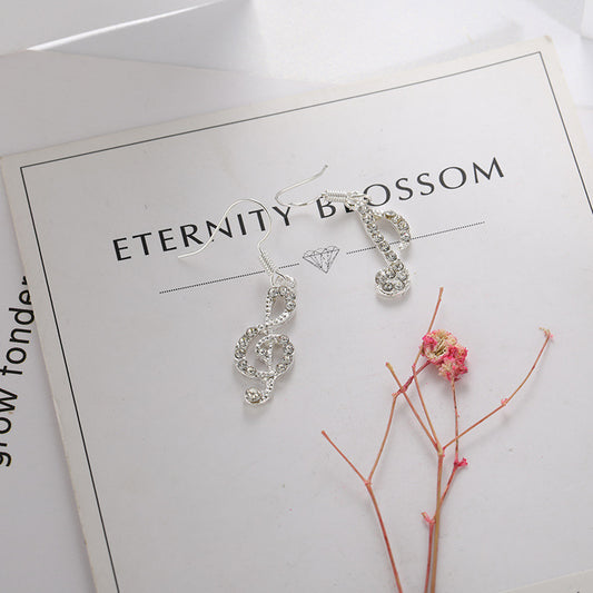 Brincos Clave de Sol e Colcheia