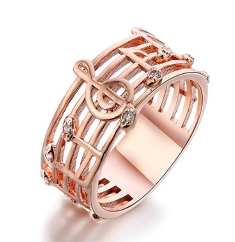 Treble Clef Ring