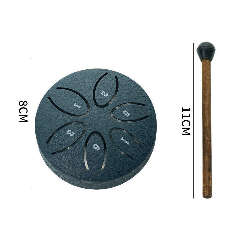 Mini Musical Drum 3 Inches 6 Tones