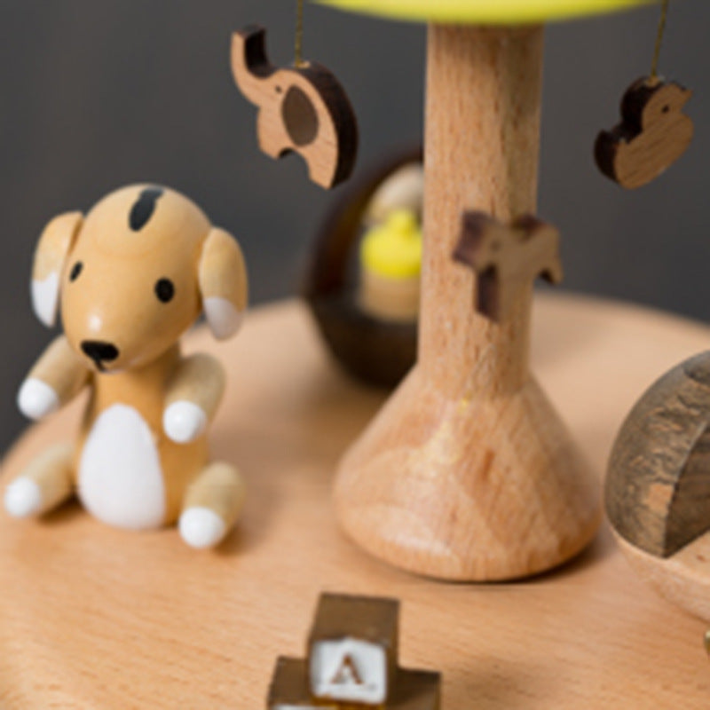 Wooden Mechanical Music Box