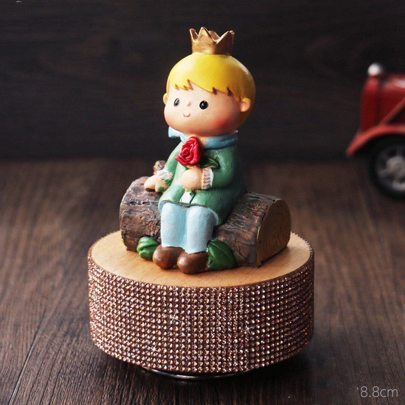 Little Prince Rotating Music Box