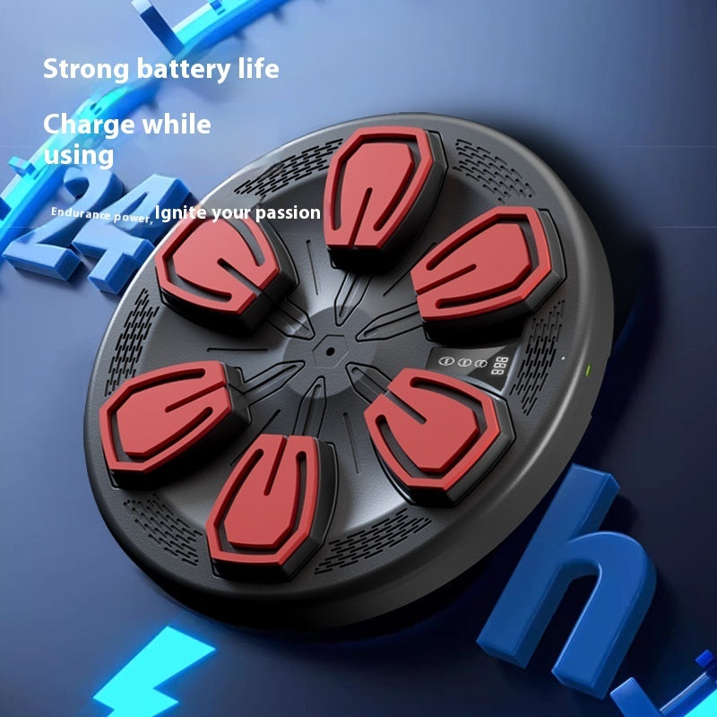 Musical Boxing Machine – Electronic Reaction Training Equipment, Smart Home Fitness, Wall Target for Men