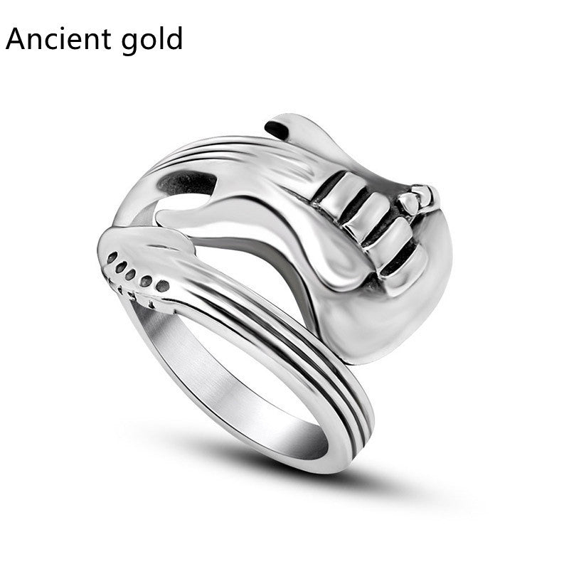 Electric guitar ring