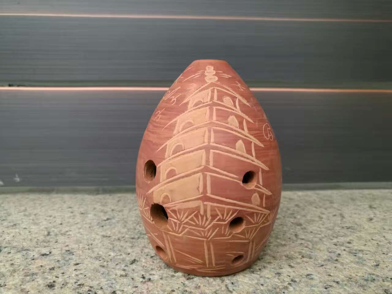 Taoxun Eight-Hole Pear-Shaped Musical Instrument