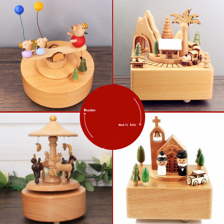 Wooden Music Box