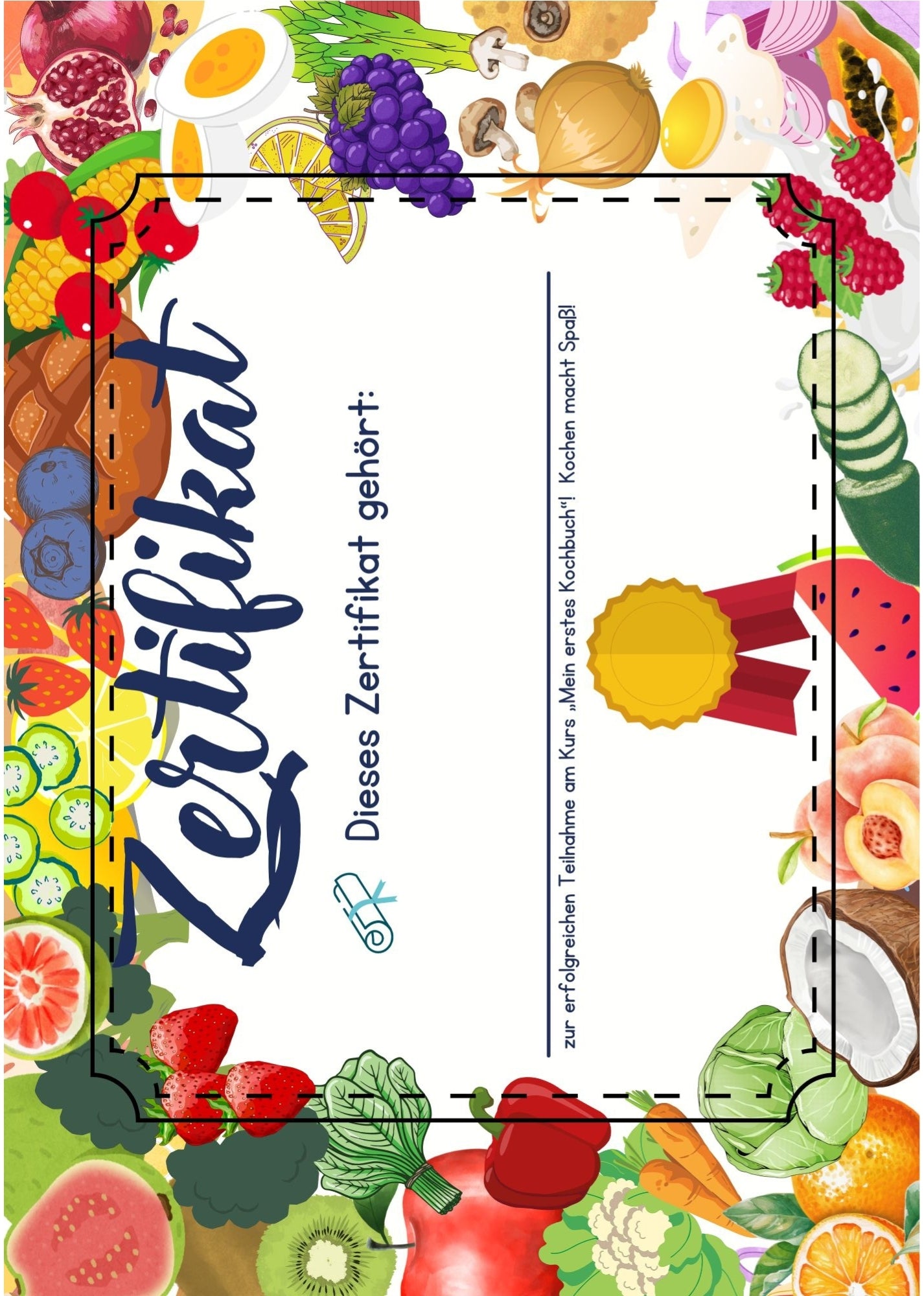 My first picture cookbook