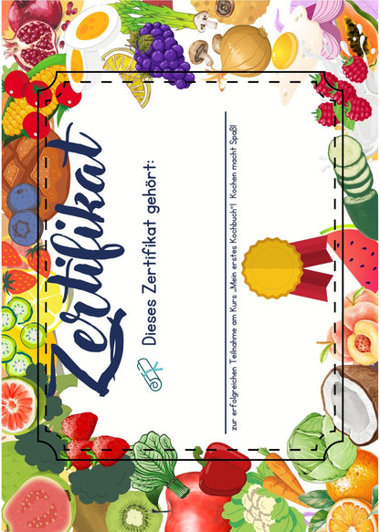 My first picture cookbook