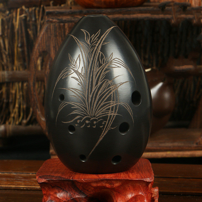 Pear-Shaped Eight-Hole Xun – Musical Instrument for Beginners
