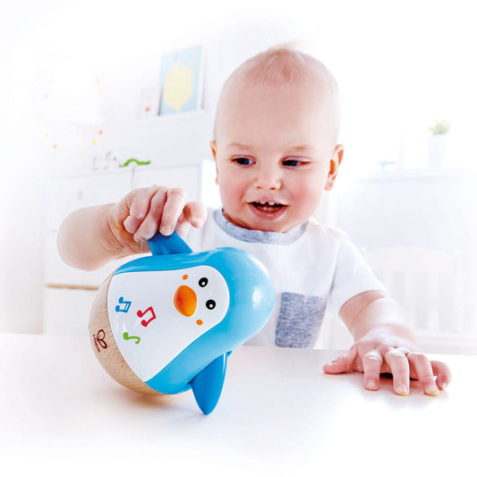 Brinquedo Giratório Musical – Pinguim