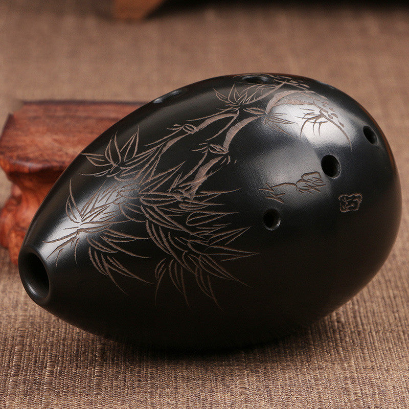 Pear-Shaped Eight-Hole Xun – Musical Instrument for Beginners