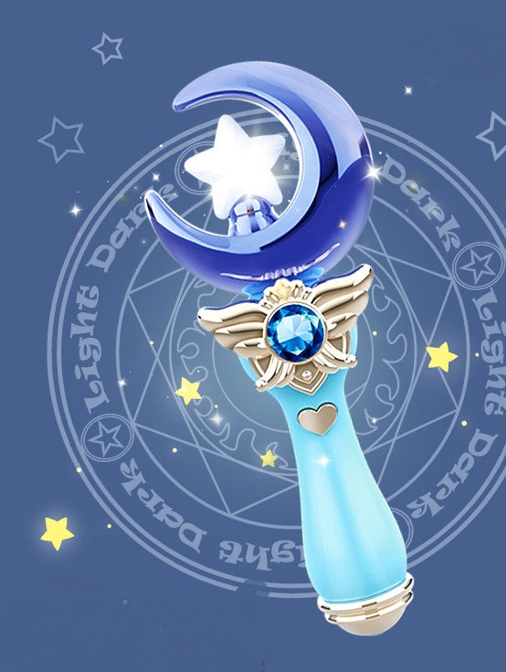 Varinha Mágica Musical Infantil – Princesa com Estrela Brilhante e Luzes