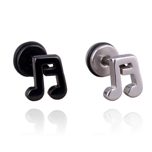 Musical Note Shaped Earrings