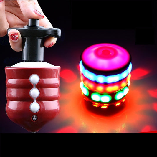 Pião Musical Luminosa com Giroscópio – Brinquedo Divertido para Crianças