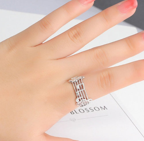 Treble Clef Ring