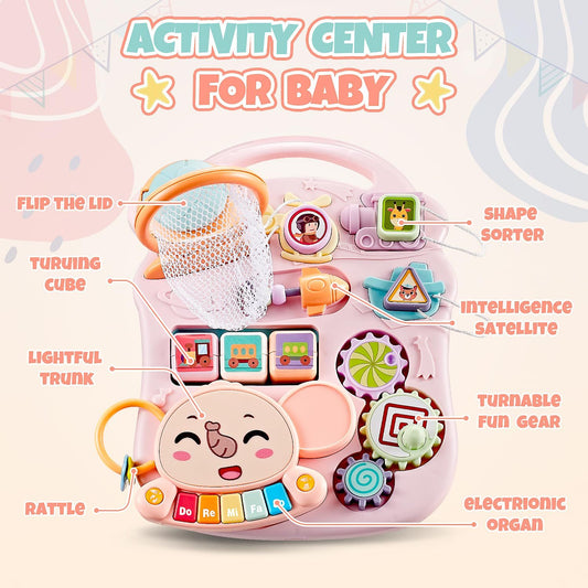 Pink Musical Walker for Kids – Perfect Toy for Little Ones