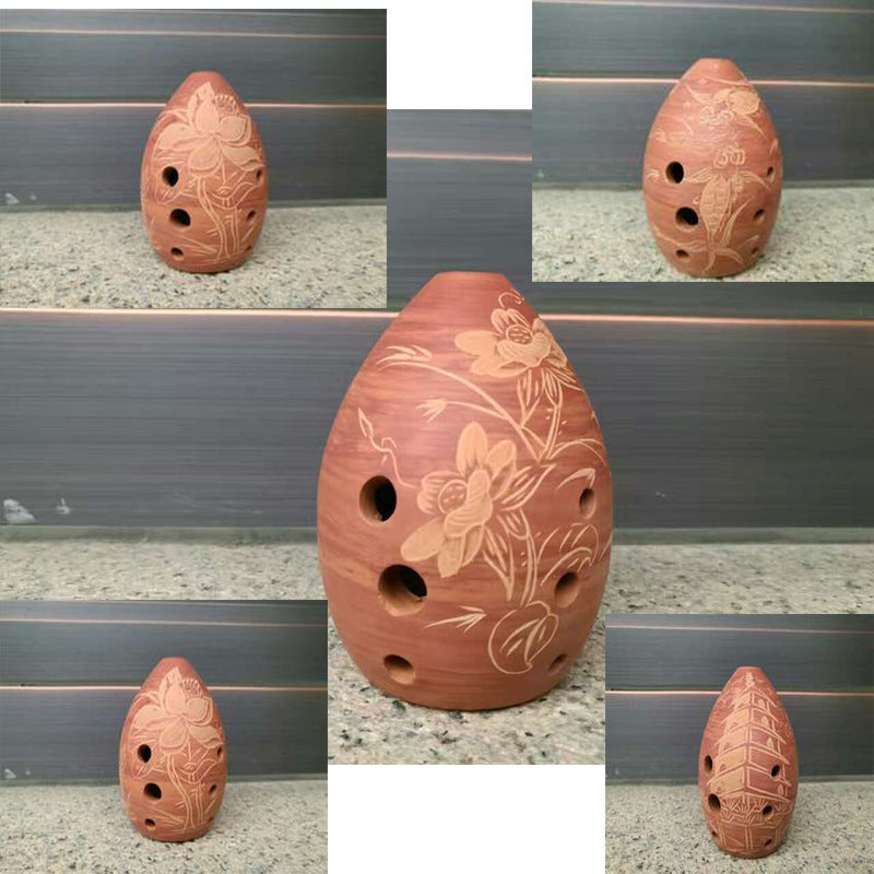 Taoxun Eight-Hole Pear-Shaped Musical Instrument