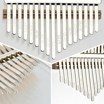 Crystal Acrylic Thumb Kalimba 17 Tones