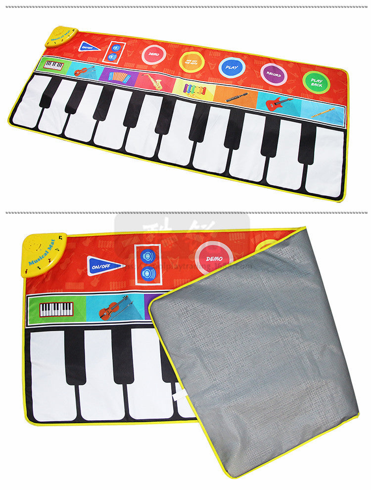 Super Large Children's Piano Musical Mat 148 x 60 cm