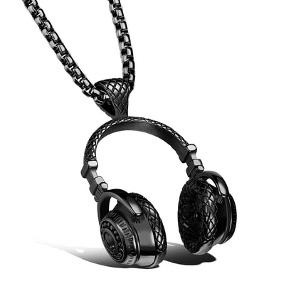 Pendente em Forma de Auscultadores Musical