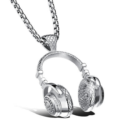 Pendente em Forma de Auscultadores Musical