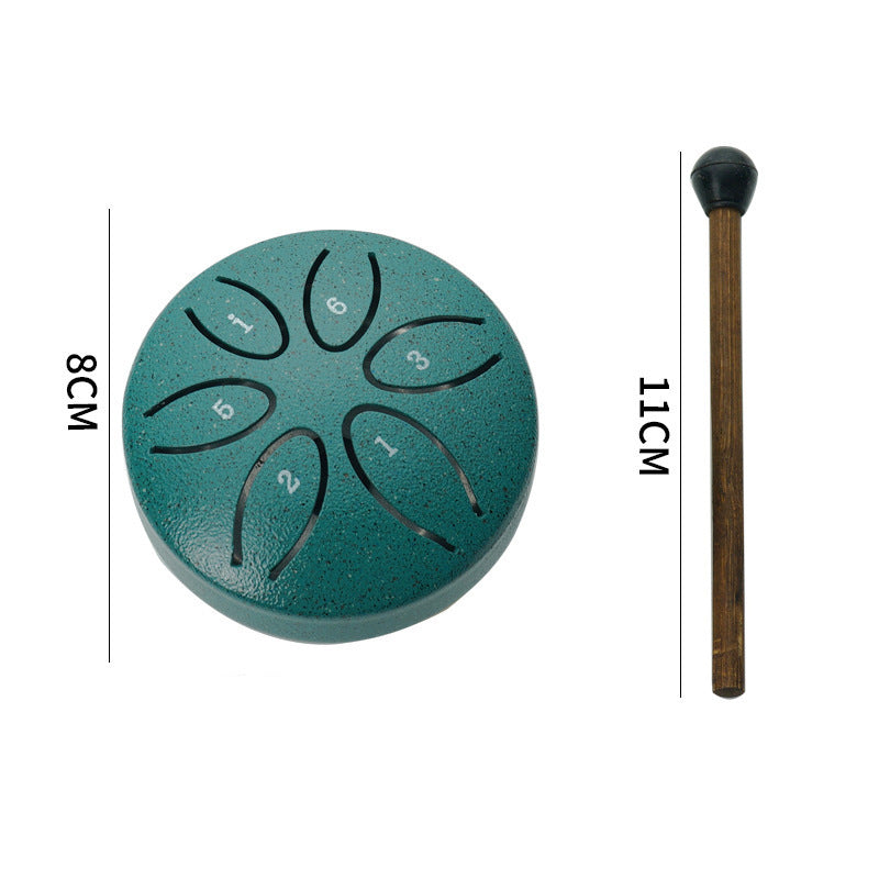 Mini Musical Drum 3 Inches 6 Tones