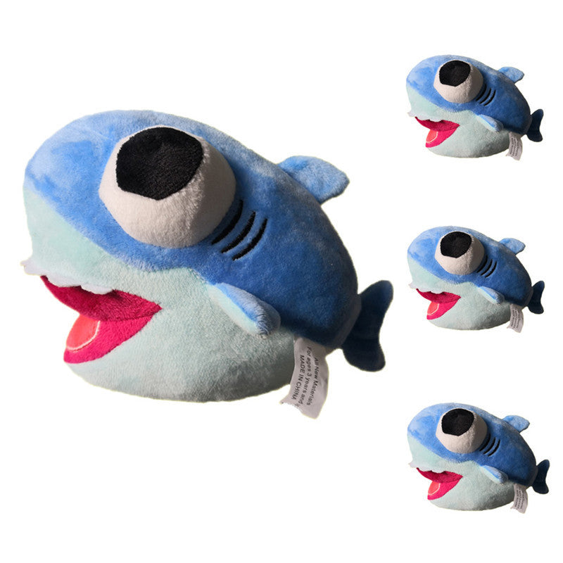 Baby Shark de Pelúcia Musical Iluminado