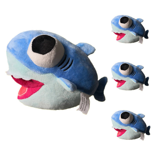 Baby Shark de Pelúcia Musical Iluminado