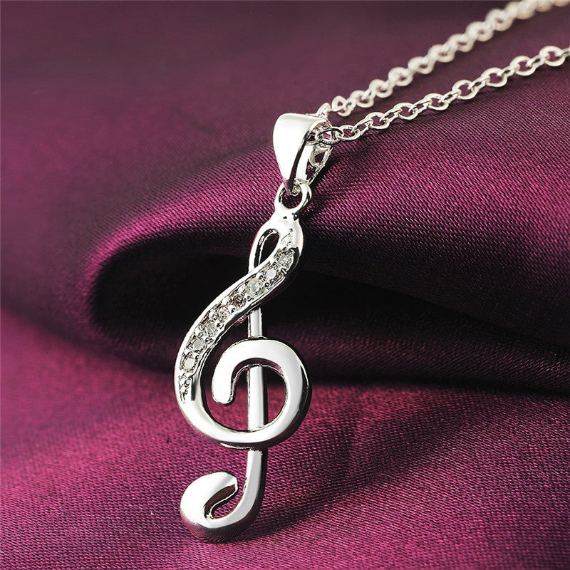 Pendente em Forma de Nota Musical