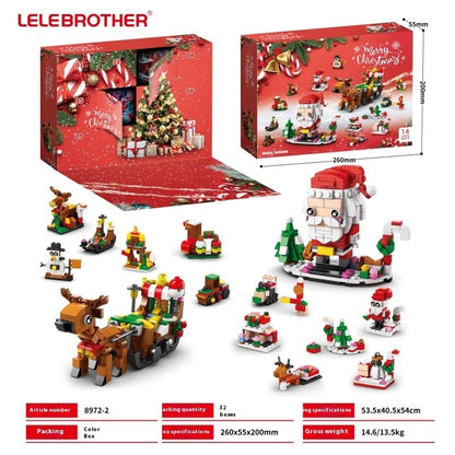 Caixa Musical  Surpresa de Natal – Brinquedo para Montar para Crianças