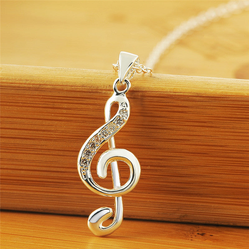 Pendente em Forma de Nota Musical