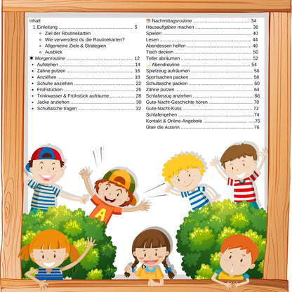 Routine Cards Book
