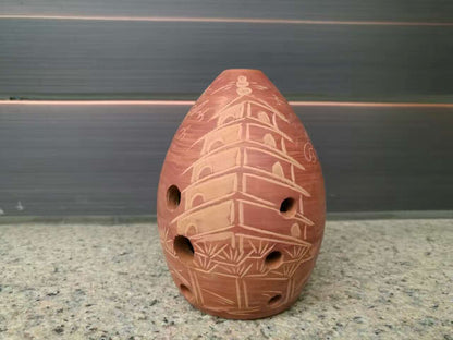 Taoxun Eight-Hole Pear-Shaped Musical Instrument