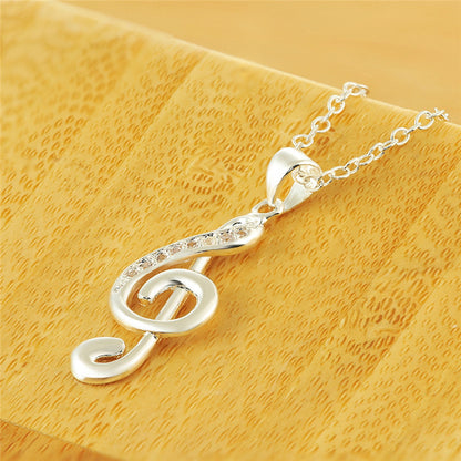 Pendente em Forma de Nota Musical