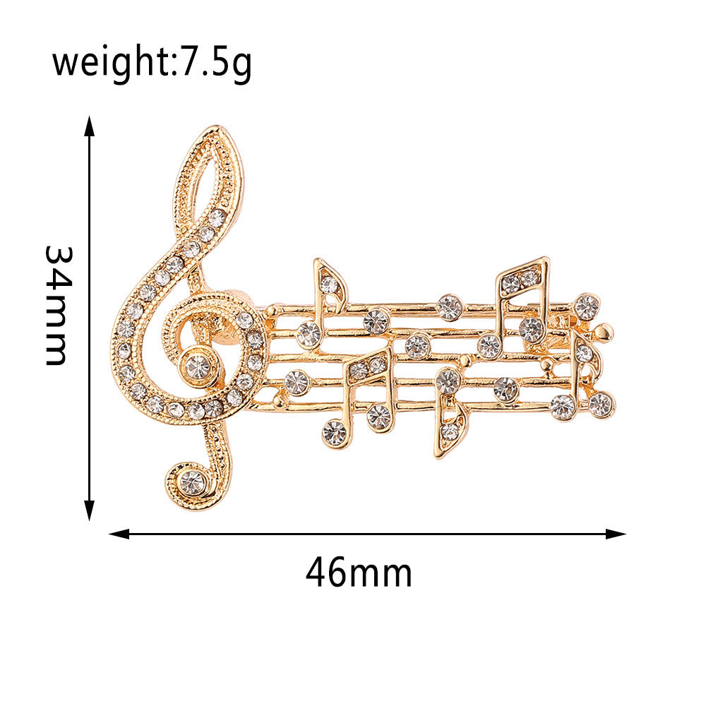Pin Musical Retro em Forma de Microfone