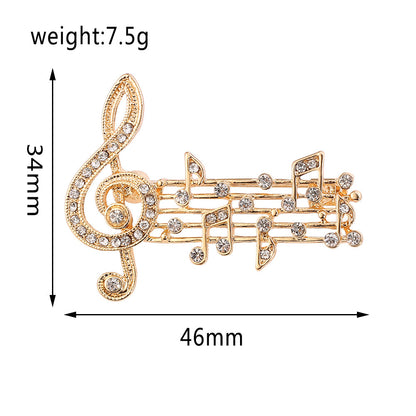 Pin Musical Retro em Forma de Microfone