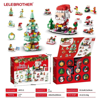Caixa Musical  Surpresa de Natal – Brinquedo para Montar para Crianças