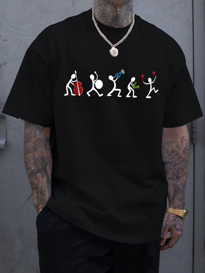 T-Shirt Homem Música