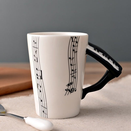 caneca de ceramica - Música