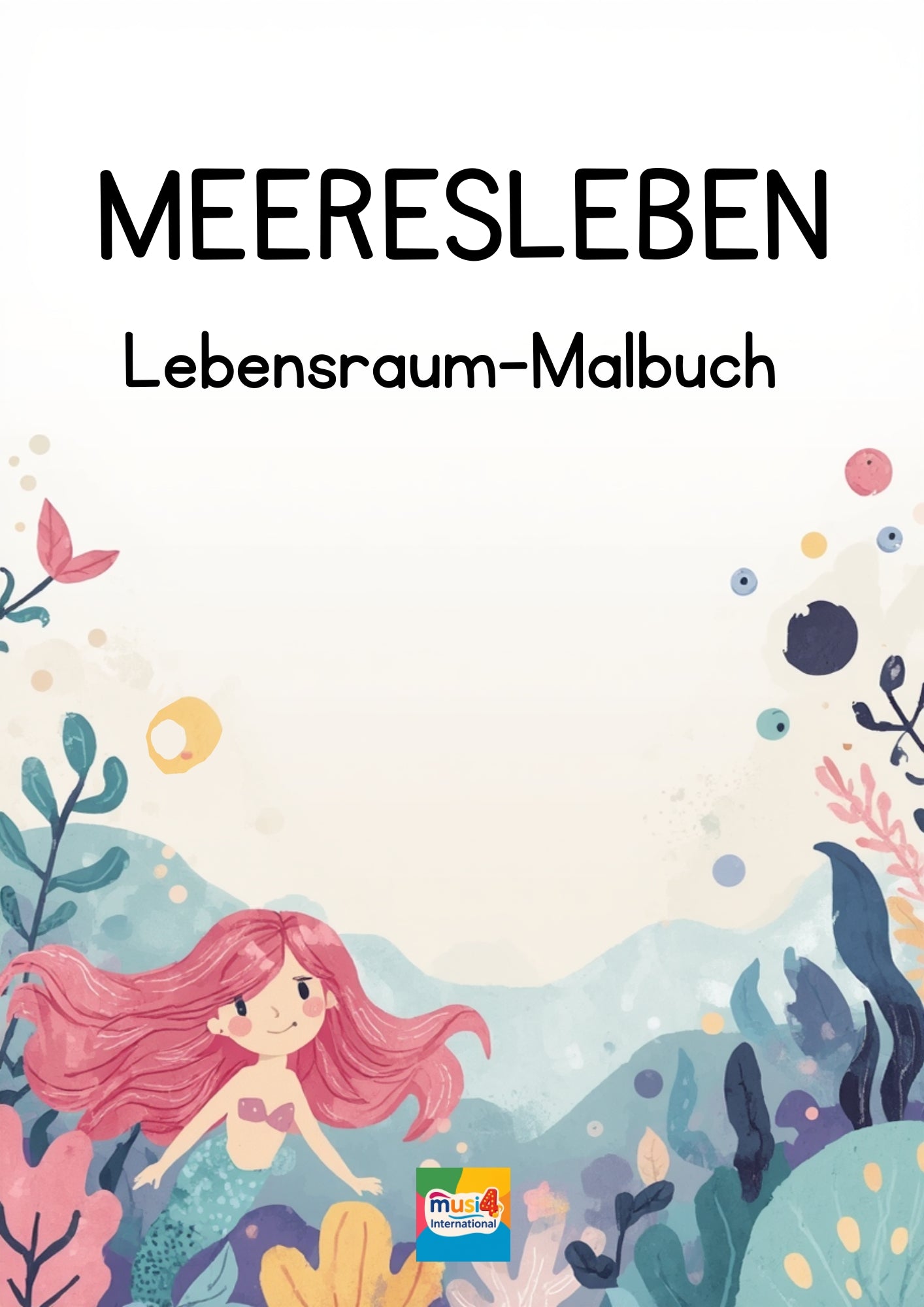 Meeresleben – Malbuch