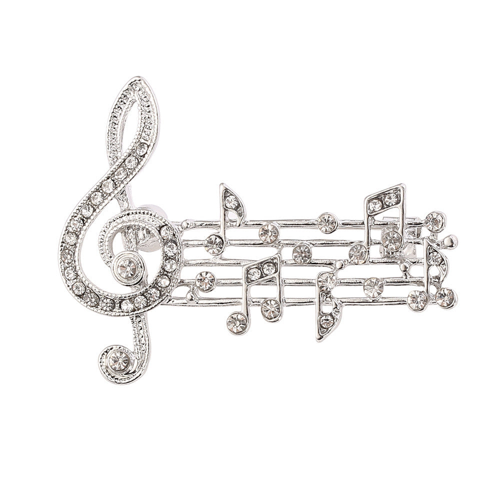 Pin Musical Retro em Forma de Microfone