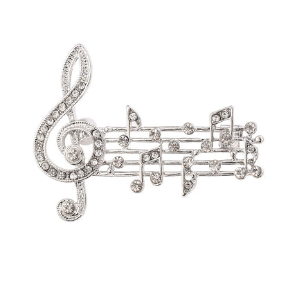 Pin Musical Retro em Forma de Microfone